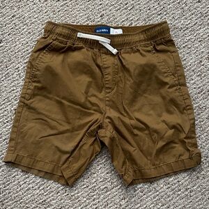 Old Navy Men's Tan Flat Front Shorts
